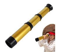Telescopio per bambini - telescopio portatile regolabile retrò - piccolo telescopio pieghevole giocattolo retrattile per bambini - palmare, per bambini - scienza dell'educazione - Tomini telescopio