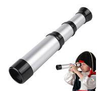 Telescopio per cannocchiale per bambini - Monoculare pirata pieghevole regolabile, giocattolo portatile leggero | Strumento di visualizzazione retrattile per bambini 2 ai 12 anni, per oss