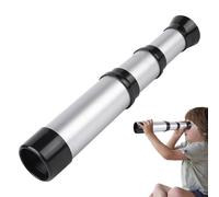 Telescopio per - Retrò Portatile Regolabile - Monoculare pirata pieghevole, Telescopio retrattile, giocattolo portatile per 2 - 12, Guardare giochi, Viaggi, Escursioni