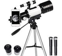 Telescopio per S & Astronomy Principianti - Apertura da 70 mm 300 mm ad alta ingrandimento del refrattatore astronomico Telescopio Travel Travel Telescope con trescopi trescopi