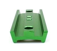 Telescopio Piastra di montaggio for telescopio in metallo da 107 mm for accessori astronomici monoculari binoculari(Green)
