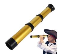 Telescopio Pirata - Cannocchiale Pieghevole Portatile Regolabile Retrò Da 32x4,5x4,5 Cm | Giocattolo Monoculare Retrattile, Design Ergonomico E Leggero, Divertimento Ideale Per L'esplorazione 'avv
