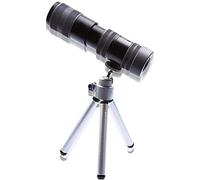 Telescopio portatile con zoom 10-30X per obiettivo della fotocamera del telefono, completamente in metallo, ingrandimento elevato, binocolo, luce bassa, tascabile notturno, scalabile