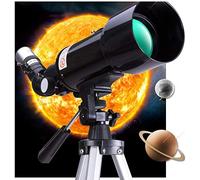 Telescopio portatile da esterno, telescopi per astronomia, telescopio rifrattore, ottica in vetro completamente rivestito, telescopio ideale per principianti con borsa portatile e treppiede