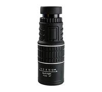 Telescopio portatile HD monoculare tascabile 30x52 con sistema di messa a fuoco regolabile BAK-7 Prisma per caccia, campeggio, escursionismo, per adulti, birdwatching, caccia all'aperto, viaggi,