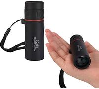 Telescopio portatile HD Telescopio monoculare professionale Specchio ottico super grandangolare Grande nero , Telescopio monoculare 25 * 30 Mini telescopio tascabile