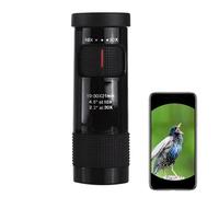 Telescopio portatile monoculare | Cannocchiale palmare ad alto zoom | Cannocchiale per visione chiara | Telescopio portatile impermeabile per corse | Guida e arrampicata | Telescopio portatile