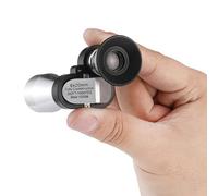 Telescopio portatile monoculare da esterno con messa a fuoco tascabile mini HD 8x20 for campeggio alpinismo escursione birdwatching (Color : Telescope and bracke)