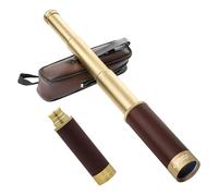 Telescopio portatile monoculare tascabile 25x30 con lente pieghevole Captain Jack's Spyglass