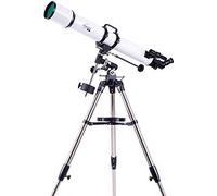 Telescopio pratico, Telescopio rifrattore astronomico Telescopio pratico con treppiede, Telescopio pratico portatile per bambini principianti, Specchio cercatore 5 X24, Collezione Light 73