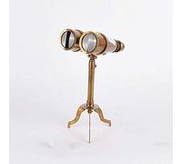 Telescopio Retrò Decorazione Domestica Ornamenti Rame Puro Staffa di Alta Qualità Tele per Regali di Alta Qualità Regali Home Studio Decorazioni Binocolo