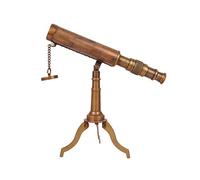 Telescopio Retro Decorazione Domestica Ornamenti Staffa Stile Morbido Decorazioni in Rame Ornamenti Teles Adatto per Regali di fascia Alta Decorazioni Home Studio Binocolo