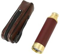 Telescopio retrò - Telescopio monoculare ad alta definizione 25 x 30 con borsa per il trasporto per concerti, campeggio, birdwatching, fauna selvatica