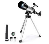 Telescopio rifrattore, 360 x 50 mm, kit telescopio astronomico professionale, telescopio HD Find Star, telescopio per cannocchiale per bambini, principianti e adulti
