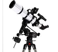 Telescopio rifrattore 500 mm con supporto equatoriale, pellicola verde multistrato, messa a fuoco manuale, ideale per osservare le stelle e astronomia