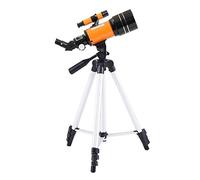 Telescopio rifrattore astronomico con apertura da 70 mm, ottimo regalo per osservare la luna e il paesaggio telescopio portatile da viaggio con zaino, supporto per smartphone (colore: confezione 1)