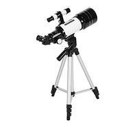 Telescopio rifrattore Cannocchiale con cercatore 5×24 Treppiede Filtro lunare Lente Barlow 3X per osservazione delle stelle Birdwatching Campeggio, Telescopio monoculare ad alta potenza 150X, Tele