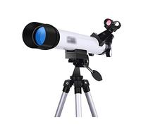 Telescopio rifrattore, Telescopi per Adulti Bambini e Principianti, Rifrattore per Astronomia con Treppiede ad Altezza Regolabile, Telescopio da Viaggio Compatto e Portatile