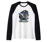 Telescopio Romano Nancy Grace Astronomia Universo Nascosto Cosmico Maglia con Maniche Raglan