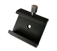 Telescopio Scanalatura universale con staffa adattatore for telescopio guida con vite di bloccaggio for telescopio astronomico(Schwarz)