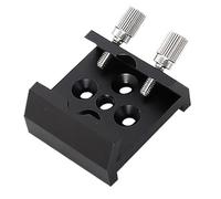 Telescopio Shrew Dovetail Finder Scope Base Piastra a coda di rondine 1/4 Filettatura Modificata Accessori for telescopi astronomici in metallo(Schwarz)