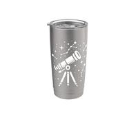 Telescopio Sotto Il Cielo Stellato Bicchiere termico in acciaio inox doppia parete