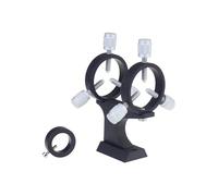 Telescopio Staffa for puntatore regolabile Staffa for cercatore con foro standard da 1/4 for puntatore di telescopio astronomico