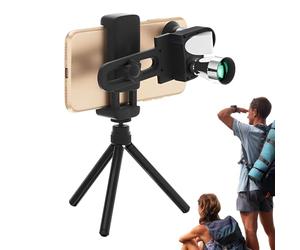 Telescopio Tascabile | Giocattolo Compatto Antiscivolo e Sicuro,Telescopio da Mano Portatile | Per Bambini Escursionismo Campeggio Esplorazione All'aperto Osservazione
