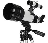 Telescopio Telescopi per adulti 70mm Apertura 300mm Telescopio rifrattore astronomico Lente prismatica con supporto per telefono e treppiede Warm as ever