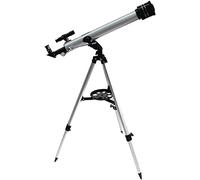 Telescopio telescopico 525 volte telescopio astronomico a tubo singolo, 60700 telescopio rifrattore per principianti professionali per osservare le stelle e astronomia, con treppiede in lega di