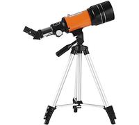 Telescopio telescopio 150x telescopio monoculare ad alta potenza, ambito di spotting del refrattatore astronomico da 70 mm con lenti 3x da 5 × 24 Trippiede Moon Filter A (Orange () A)