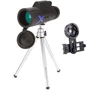 Telescopio Telescopio Ad Alta Potenza,12X50 Monoculare Portatile Monoculare Compatto Con Visione Notturna Bak4 Prisma Lente Fmc Monoculare Con E Treppiede little surprise
