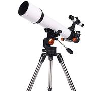 Telescopio Telescopio astronomico HD Monoculare con zoom ad alta potenza con treppiede, lente di Barlow 3X Oculare da 10 mm + 25 mm Telescopio a doppio scopo per osservare le stelle, Telescopio per