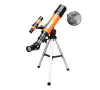 Telescopio, telescopio da viaggio con mirino, apertura 50 mm, lunghezza focale 360 mm, telescopio rifrattore astronomico per bambini principianti