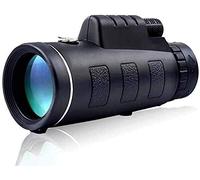 telescopio, Telescopio monoculare 40X60 HD ad alta potenza, completamente versatile, con lenti in vetro ottico rivestito + clip for telefono + treppiede
