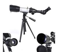 Telescopio, telescopio per adulti ad alta ingrandimento ad alta risoluzione astronomico supporto monoculare e mirino per bambini adulti principianti, argento buono