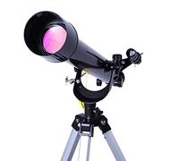 Telescopio, Telescopio rifrattore astronomico AZ con treppiede e 2 oculari Telescopio astronomico per bambini Adulti Principianti per astrofotografia e astronomia visiva