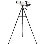 Telescopio, telescopio rifrattore astronomico con apertura 80 mm e attacco da 400 mm per bambini principianti - telescopio da viaggio, per interni/esterni