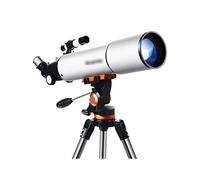Telescopio, Telescopio rifrattore astronomico per Adulti Bambini Principianti, Rifrattore per astronomia con treppiede ad altezza regolabile, Telescopio da viaggio portatile compatto Warm as ever