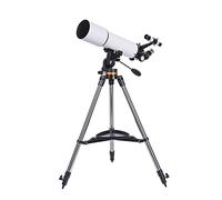 Telescopio, telescopio rifrattore astronomico per bambini principianti, rifrattore per astronomia con treppiede regolabile in altezza, telescopio da viaggio con borsa per il trasporto