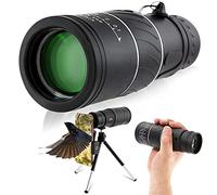 Telescopio zoomabile con supporto per smartphone e treppiede, monoculare 16 x 52 HD ad alta potenza BAK4 per bird watching, con visione notturna bassa per/visite turistiche Raddoppia il comfort