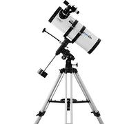 Telescopio Zoomion Gravity 150/1400 EQ Telescopio con riflettore telescopio astronomico con treppiede, supporto e oculari per adulti e principianti