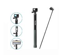 TELESIN 3M Monopiede Selfie Stick in Fibra di Carbonio con Vite 1/4 per Action C