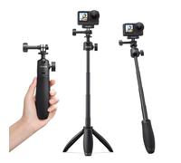 TELESIN 46CM Mini Selfie Stick Treppiede con Base Magnetica | Per DJI Osmo Nano/Action 6/5 Pro/4, GoPro Hero 13/12, Insta360 X5/X4/Ace Pro, Portatile Selfie Stick Treppiede