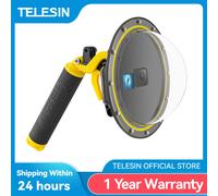TELESIN 6 ''Dome Port 30M Custodia impermeabile per Gopro Hero 9 10 11 12 13 Trigger Dome Cover Accessori per lenti