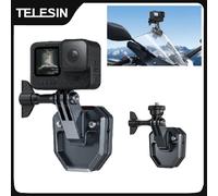 TELESIN Action Camera Supporto per morsetto per parabrezza per moto per Gopro Insta360 DJI Accessori per action camera POV Shoot