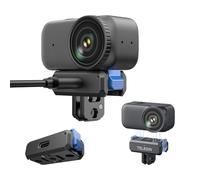 TELESIN Adattatore di ricarica magnetico a sgancio rapido per DJI Osmo Nano, con foro per vite da 1/4, base adattatore pieghevole per accessori DJI Osmo Nano