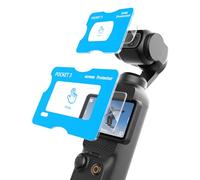 TELESIN AR Pellicola protettiva per display per DJI Osmo Pocket 3, protezione obiettivo + pellicola protettiva + aiuto di allineamento, alta trasmissione della luce, facile installazione, durezza 9H