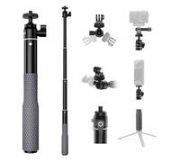 Telesin Bastone per selfie 65 cm impermeabile con testa a sfera