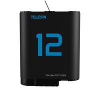 Telesin Batteria (doppio arco) per GoPro Hero 12/11/10/9